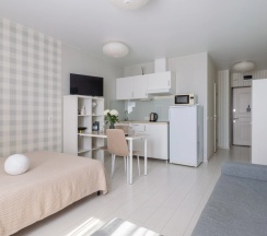 Четырёхместные апартаменты Classic с красивым видом из окна в Квартира в Центре Jet Apartments 2