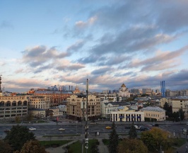 Номер Cтандарт с 2 односпальными кроватями в Park Inn by Radisson Sadu Moscow