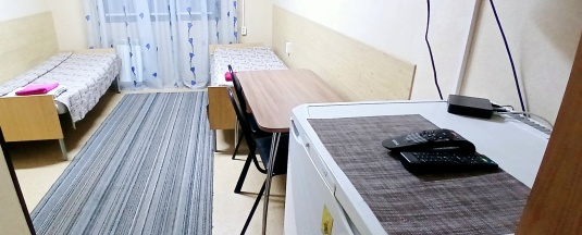 Кровать в 2 - местном общем номере в Кубань
