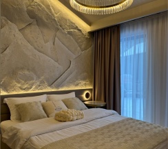 Дом «GOLD» с банным чаном на террасе в Luxe House