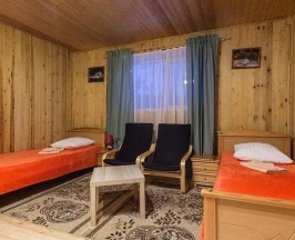 Двухместный номер Эконом (Корпус 2) 2 отдельные кровати в Ателика Улиткино