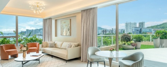Двухместный люкс Verandah Panoramic двуспальная кровать в Hong Kong Gold Coast Hotel