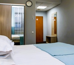 Номер 1 категории 1 большая кровать в Беловодье