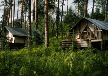 Тент-хаус с видом на лес в Чепош парк