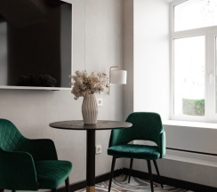 Двухместный люкс двуспальная кровать в ApeironSpace