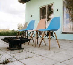 Двухместный коттедж с красивым видом из окна двуспальная кровать в Банный остров