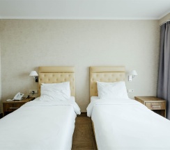 Стандарт c балконом боковой вид на море. Корпус 1 в Amza Парк