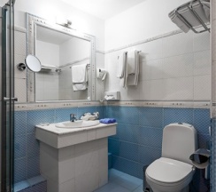 Стандартный улучшенный номер (двуспальная кровать) в Александровский сад