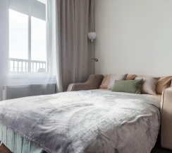 Апартаменты c 1 комнатой с балконом в Апартаменты Eliza Home на Торфяной дороге