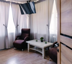 2-комнатные апартаменты люкс с 1 двуспальной кроватью в Радужный Архыз