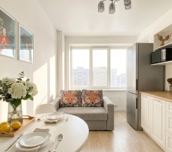 1-комнатные апартаменты, 42 м², 10 этаж в Четыре угла на Максима Горького 151