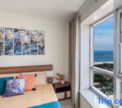 Тент в Rizhao Shuohai Seaview Homestay (Wanpingkou Branch)