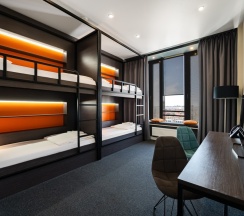 Стандарт двухкомнатный 7-местный с  2-х ярусными кроватями в Delta Sirius