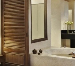 Двухместный Anantara люкс с видом на сад двуспальная кровать в Anantara Hua Hin Resort