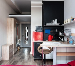 1-комнатные апартаменты студия в BestFlat24 (БэстФлэт24) на улице Шереметьевская 85с1