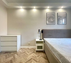 Евро-двухкомнатная квартира в ЖК "Дом БДТ" в Rauktis apartments