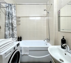 Двухкомнатная квартира в ЖК "Огни залива" в Rauktis apartments