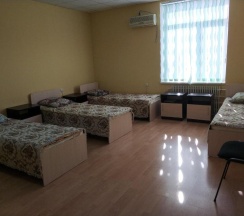 Кровать в общем номере в Әлем