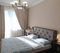 Апартаменты с кухней и спальней в Sibgat Apartments