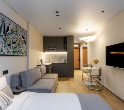 Ruma | Студия с видом на Волгу в Nort на Родионова