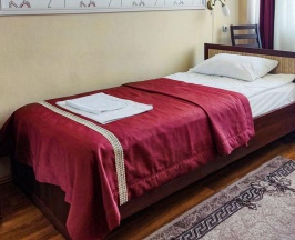 Кровать в 2-местном общем номере в Smart Hotel KDO Миасс