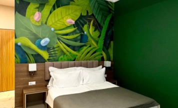Джуниор сюит с террасой с частичным видом на море в Garden Resort