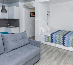 Однокомнатная_21 этаж в AntoninaApartments