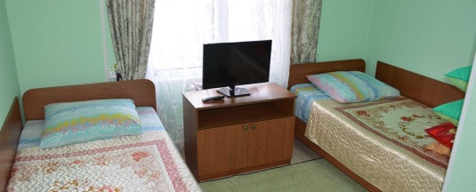 Номер стандарт с 2 односпальными кроватями в Курлянка