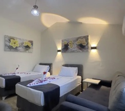 Двухместный номер Standard с балконом и с видом на сад 2 отдельные кровати в Side Alya Hotel