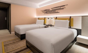Двухместный номер Premium 2 отдельные кровати в DoubleTree by Hilton Bangkok Ploenchit