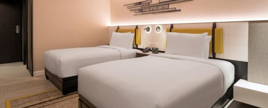 Двухместный номер Guest 2 отдельные кровати в DoubleTree by Hilton Bangkok Ploenchit