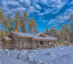 Коттедж "Маша и Медведь" №1, 3 спальни с мансардой в Медвежка в Карелии