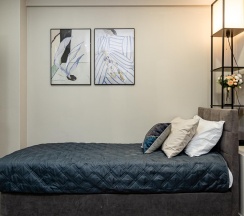 Номер эконом стандарт с 2 односпальными кроватями в Uroom