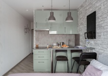 1-комнатные апартаменты студия Grey в Smart Lofts Moscow