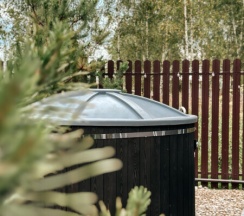 Купол №2 Синий в Barkwood