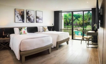 Двухместный номер Paradox Superior с видом на сад 2 отдельные кровати в Paradox Resort Phuket