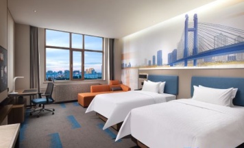 Двухместный номер Standard 2 отдельные кровати в Hampton by Hilton Hulunbuir Hailar Street