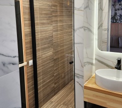 Дом с сауной и панорамным видом в Вдохни Алтай