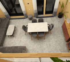 Норвежский коттедж "Гренландия с русской парной" в Миден