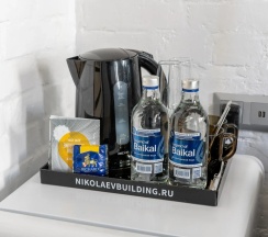 Двухместные апартаменты (двуспальная кровать) в Апартаменты Room plus в NikolaevBuilding