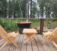 Сфера Люкс с купелью в Eco-Lake