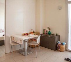 Апартаменты c 1 комнатой с балконом в Residence Sunrise Cesenatico