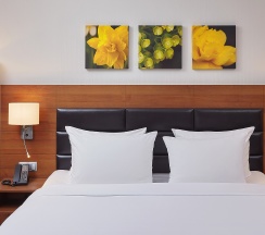 Номер Делюкс с кроватью размера «King-size» в Hilton Garden inn Kaluga