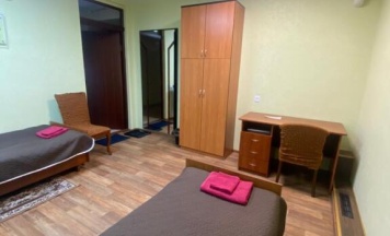 Двухместный номер без окна Budget 2 отдельные кровати в Звезда Севера