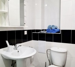 Апартаменты студия Домодедово, Южнодомодедовская улица, 17 в Runway Apartments на улице Южнодомодедовская 17