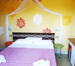 Двухместный номер Standard с балконом двуспальная кровать в Riccione Beach Hotel