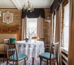 Коттедж стандарт с 2 односпальными и 1 двуспальной кроватью в Olafa Home