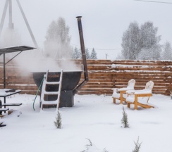 House 3 | Банный чан на территории в Берёзовая роща