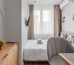 1-комнатные апартаменты студия Москва, Берёзовая аллея, 19к6 в InHome24 (ИнХоум24) на аллее Берёзовая 19к6