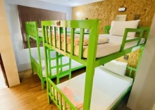 Кровать в общем номере в Frutta Hostel